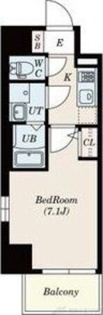 サムティ福島Rufleの物件間取画像